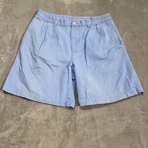 Vineyard Vines Shorts Mens 34 Pleated Chino Classic Summer Casual Lightweight